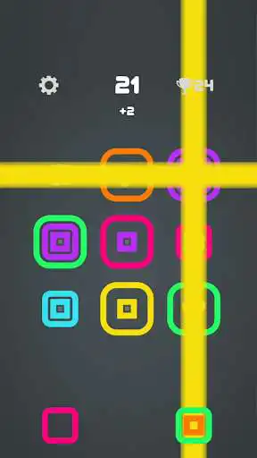 Play Square Stacker - Match 3 Squared as an online game Square Stacker - Match 3 Squared with UptoPlay