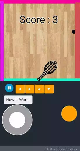 Play Squash Ball as an online game Squash Ball with UptoPlay