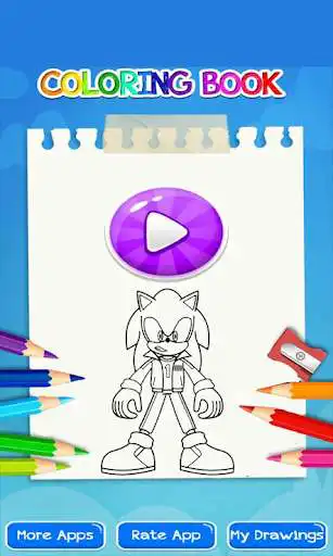 Play squid coloring soniic horror  and enjoy squid coloring soniic horror with UptoPlay