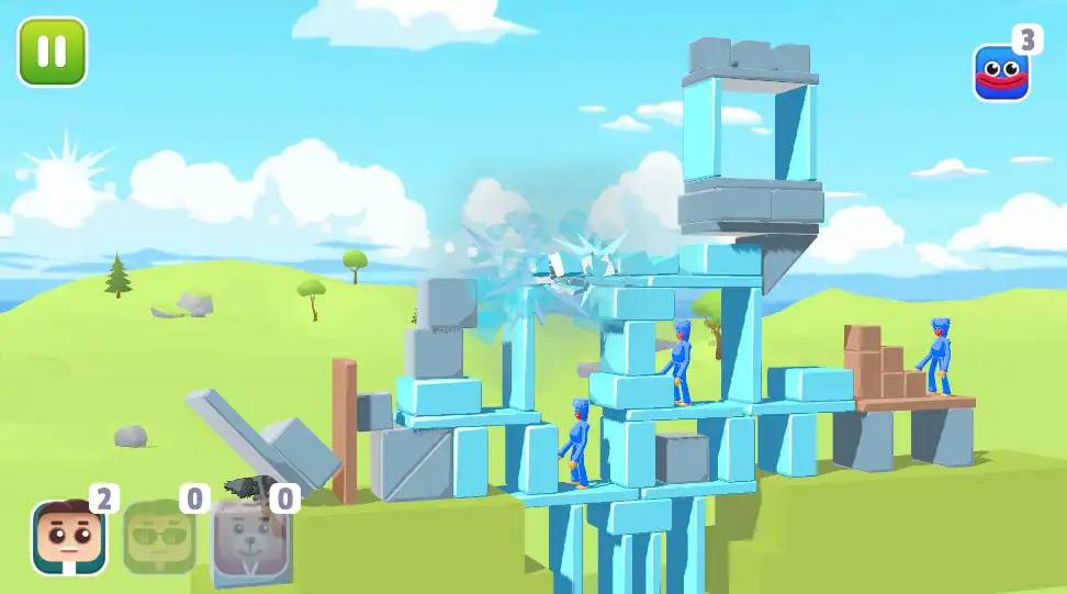 Play Squid Game Angry Guys as an online game Squid Game Angry Guys with UptoPlay