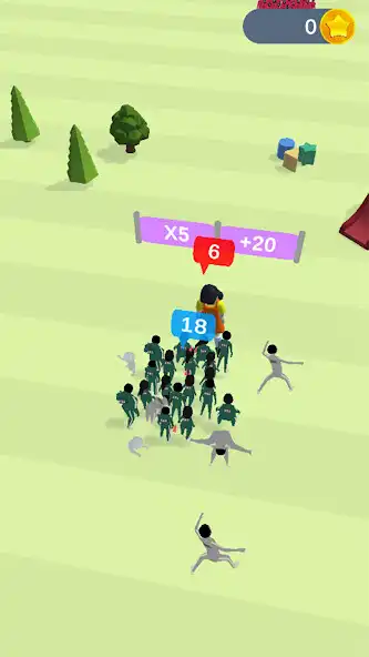 Play Squid Game: Count Master as an online game Squid Game: Count Master with UptoPlay