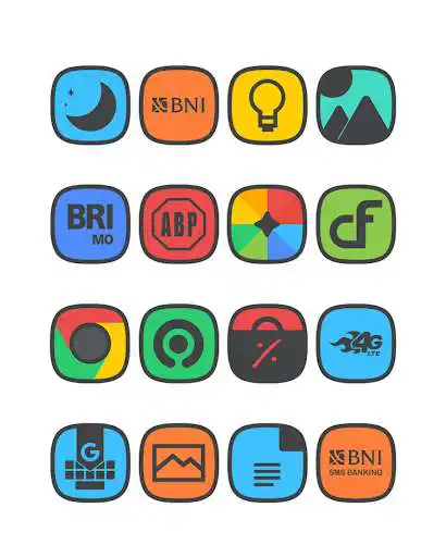 Play Squircle Dark - Icon Pack  and enjoy Squircle Dark - Icon Pack with UptoPlay