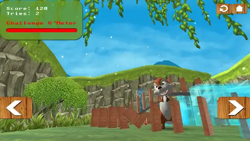 Play Squirrel Bricks Game: Smash it as an online game Squirrel Bricks Game: Smash it with UptoPlay