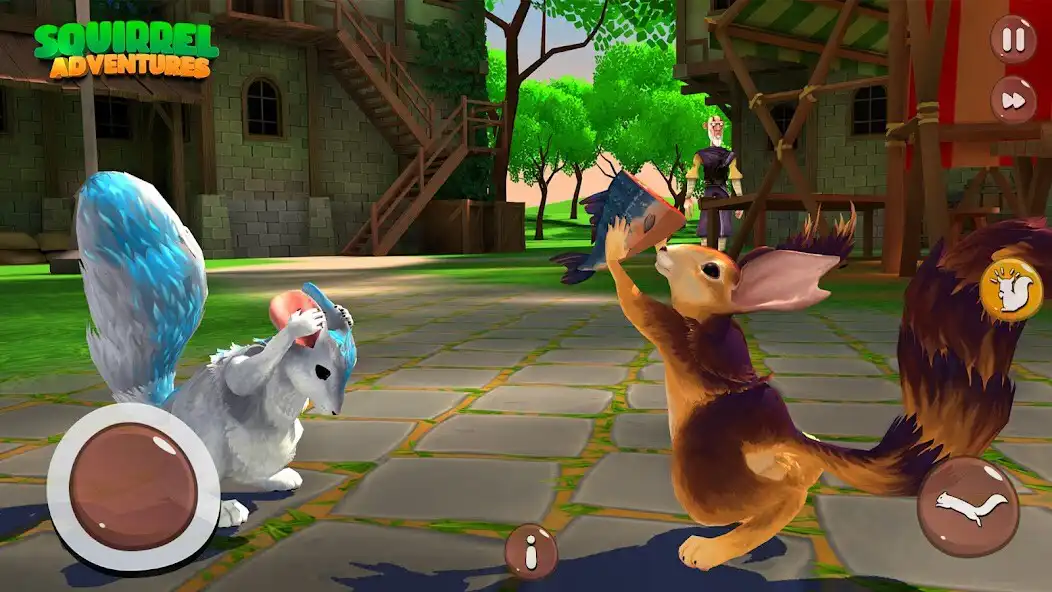 Play Squirrel Pet Life Sim 3D Games as an online game Squirrel Pet Life Sim 3D Games with UptoPlay