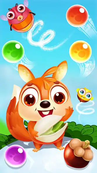 Play Squirrel pop - match, fun  shooter bubble pet  and enjoy Squirrel pop - match, fun  shooter bubble pet with UptoPlay