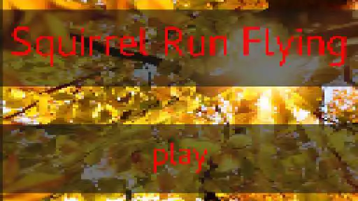 Play Squirrel Run Flying as an online game Squirrel Run Flying with UptoPlay