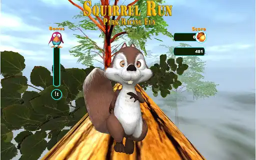 Play Squirrel Run - Park Racing Fun as an online game Squirrel Run - Park Racing Fun with UptoPlay