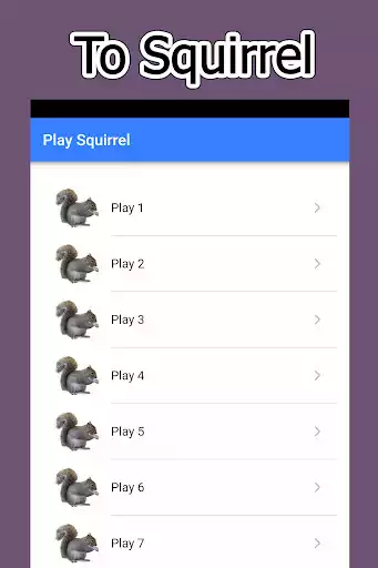 Play Squirrel sound  and enjoy Squirrel sound with UptoPlay