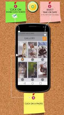Play Squirrel Zipper Lock Screen