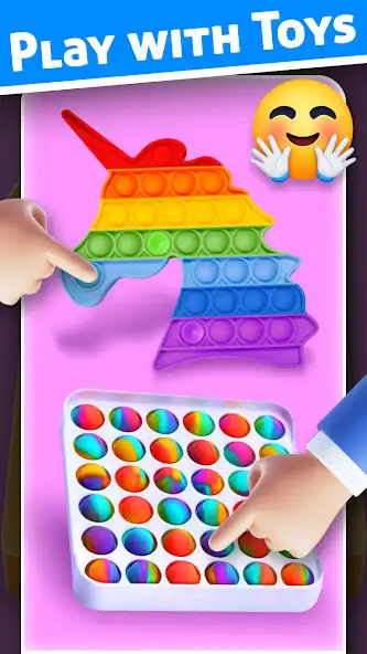 Play Squishy Pop It Fidget Toys as an online game Squishy Pop It Fidget Toys with UptoPlay