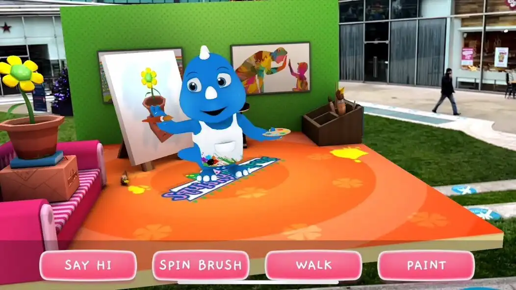 Play Squishysaurus: Squishy AR as an online game Squishysaurus: Squishy AR with UptoPlay