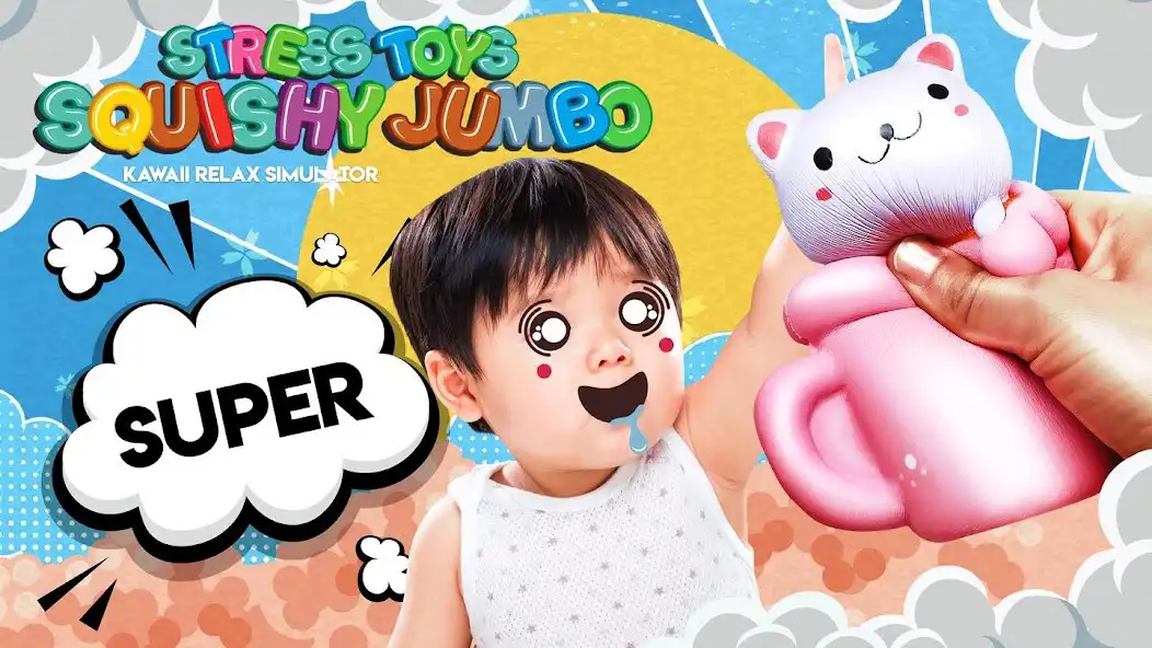 Play Squishy toys jumbo stress kawaii relax simulator  and enjoy Squishy toys jumbo stress kawaii relax simulator with UptoPlay