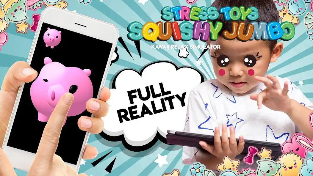 Play Squishy toys jumbo stress kawaii relax simulator as an online game Squishy toys jumbo stress kawaii relax simulator with UptoPlay