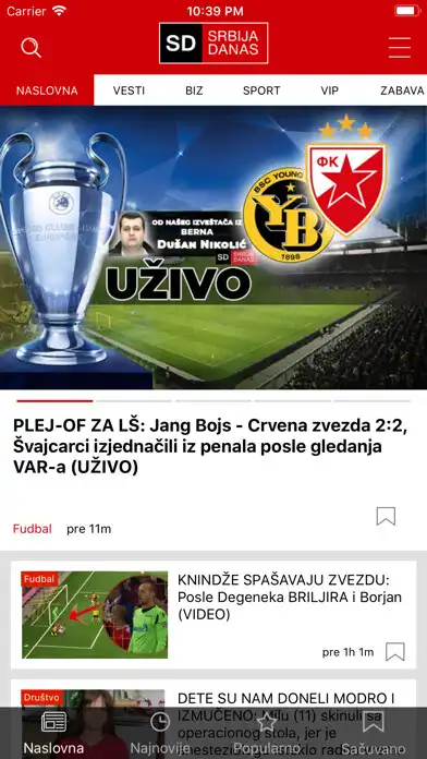 Play Srbija Danas  and enjoy Srbija Danas with UptoPlay