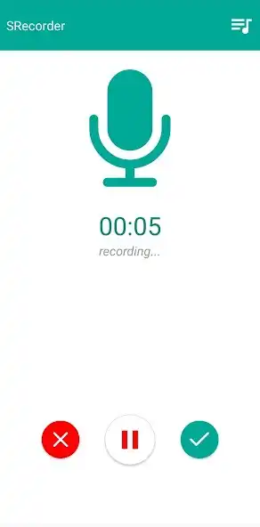Play SRecorder - Audio Recorder as an online game SRecorder - Audio Recorder with UptoPlay