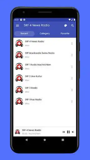 Play SRF 4 News Radio App  and enjoy SRF 4 News Radio App with UptoPlay