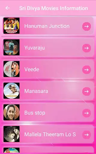 Play Sri Divya Movies-Wallpapers,Puzzle,Quiz as an online game Sri Divya Movies-Wallpapers,Puzzle,Quiz with UptoPlay