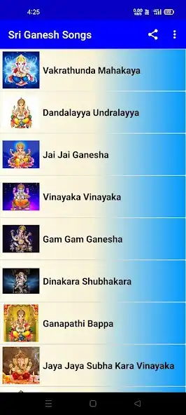 Play Sri Ganesh Songs  and enjoy Sri Ganesh Songs with UptoPlay