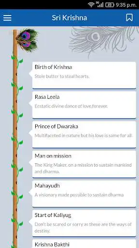 Play Sri Krishna : Stories as an online game Sri Krishna : Stories with UptoPlay
