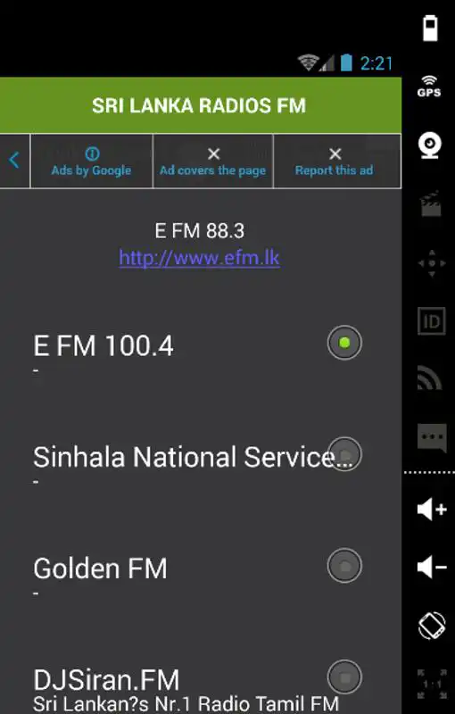 Play SRI LANKA RADIOS FM