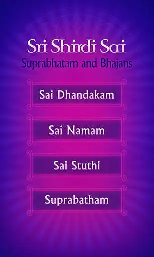 Play APK Sri Shirdi Sai Suprabhatam  and enjoy Sri Shirdi Sai Suprabhatam with UptoPlay com.abiramiaudio.srishirdisaisuprabhatam