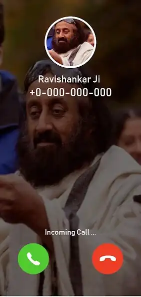 Play Sri Sri Ravishankar Fake Call as an online game Sri Sri Ravishankar Fake Call with UptoPlay