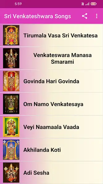 Play Sri Venkateshwara Songs  and enjoy Sri Venkateshwara Songs with UptoPlay