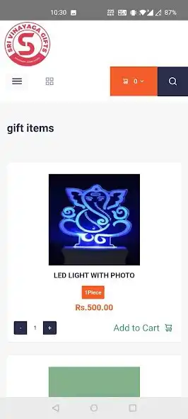 Play Sri Vinayaga Gifts as an online game Sri Vinayaga Gifts with UptoPlay