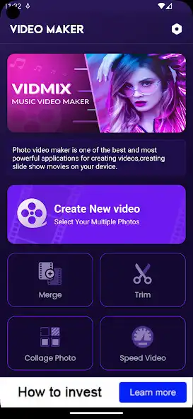 Play SR Video Maker as an online game SR Video Maker with UptoPlay