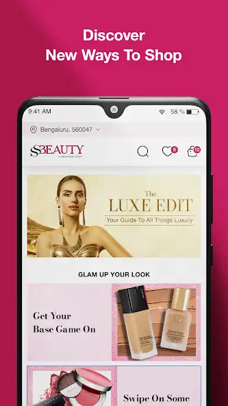 Play SSBeauty: Beauty Shopping App as an online game SSBeauty: Beauty Shopping App with UptoPlay