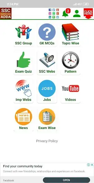 Play SSC Adda 2022 Exam Prep App  and enjoy SSC Adda 2022 Exam Prep App with UptoPlay