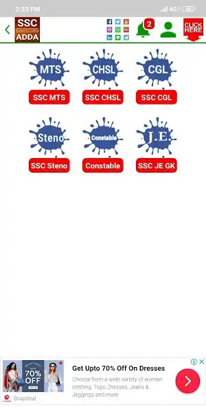 Play SSC Adda 2022 Exam Prep App as an online game SSC Adda 2022 Exam Prep App with UptoPlay