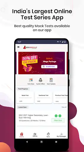 Play SSC CET Higher Secondary Level Mock Tests App  and enjoy SSC CET Higher Secondary Level Mock Tests App with UptoPlay