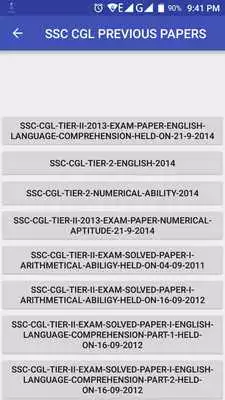 Play SSC CGL PREVIOUS PAPERS