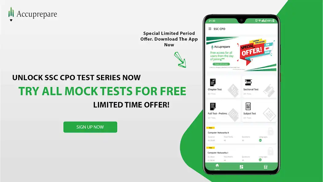 Play SSC CPO Exam: Mock Tests  and enjoy SSC CPO Exam: Mock Tests with UptoPlay