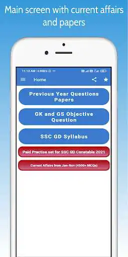 Play SSC GD Constable Book in Hindi as an online game SSC GD Constable Book in Hindi with UptoPlay