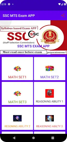 Play SSC MTS Exam APP  and enjoy SSC MTS Exam APP with UptoPlay