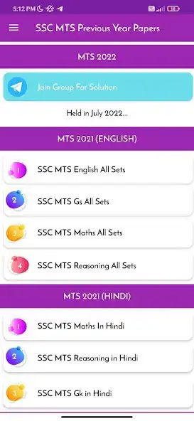 Play SSC MTS Previous Year Papers  and enjoy SSC MTS Previous Year Papers with UptoPlay