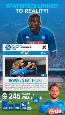 Play SSC Napoli Fantasy Manager 20