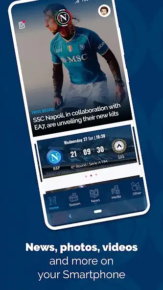 Play SSC Napoli - Official App as an online game SSC Napoli - Official App with UptoPlay