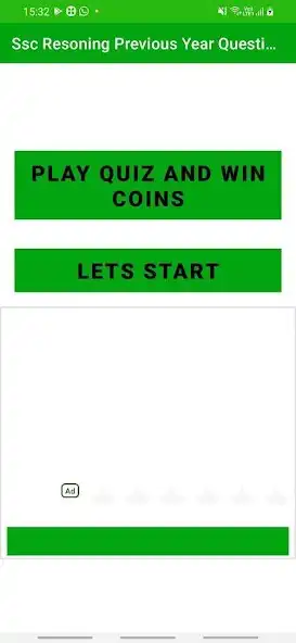 Play SSC PREVIOUS YEAR REASONING QU  and enjoy SSC PREVIOUS YEAR REASONING QU with UptoPlay