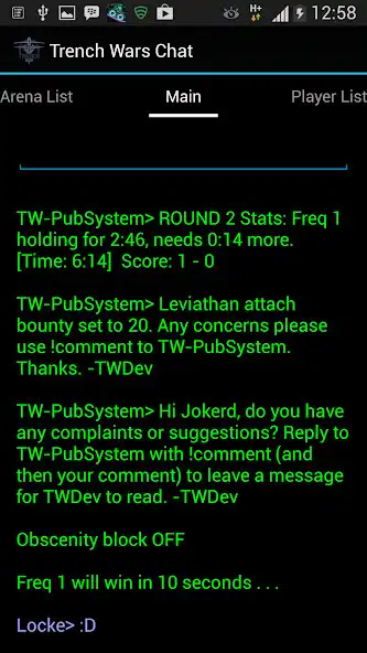 Play SSCU Trench Wars Chat as an online game SSCU Trench Wars Chat with UptoPlay