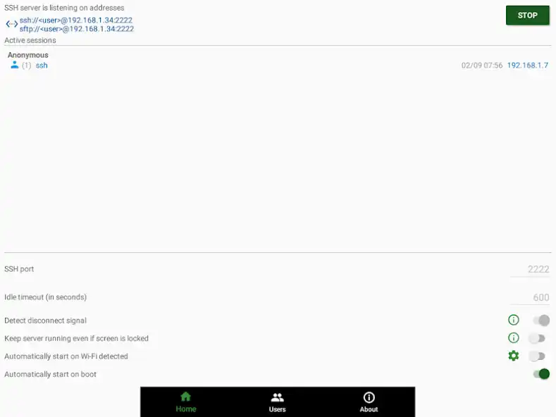 Play SSH Server  and enjoy SSH Server with UptoPlay