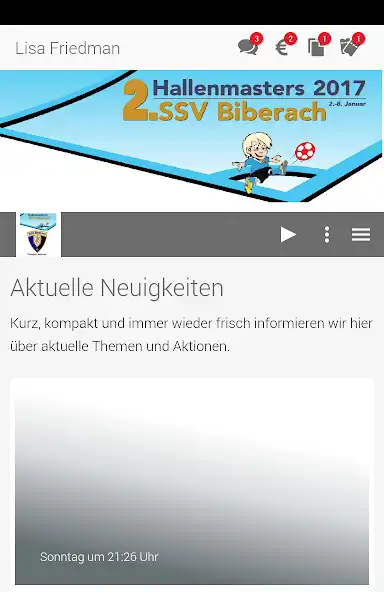 Play SSV Biberach Hallenmasters  and enjoy SSV Biberach Hallenmasters with UptoPlay