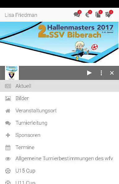 Play SSV Biberach Hallenmasters as an online game SSV Biberach Hallenmasters with UptoPlay