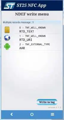 Play ST25 NFC App