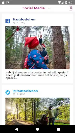 Play Staatsbosbeheer Nieuwsapp as an online game Staatsbosbeheer Nieuwsapp with UptoPlay