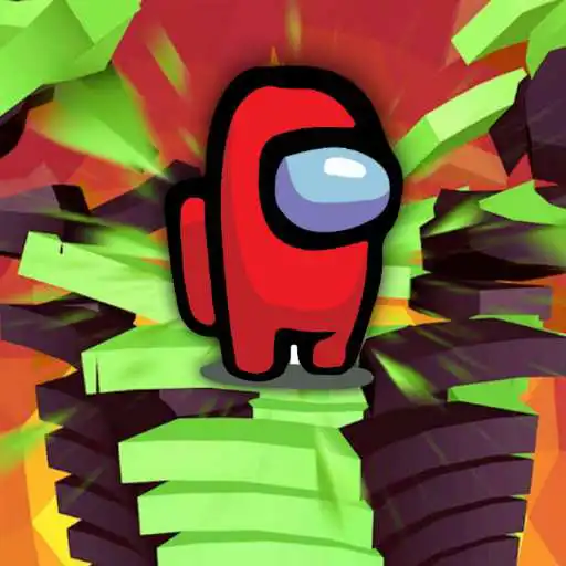 Play Stack Among Us Helix Jumper APK