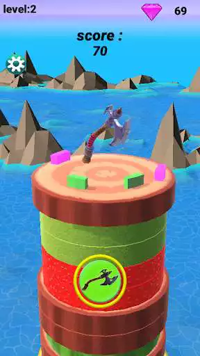 Play Stack Axe 3D  and enjoy Stack Axe 3D with UptoPlay