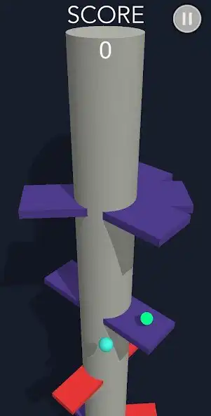 Play Stack Ball 3D - Endless as an online game Stack Ball 3D - Endless with UptoPlay